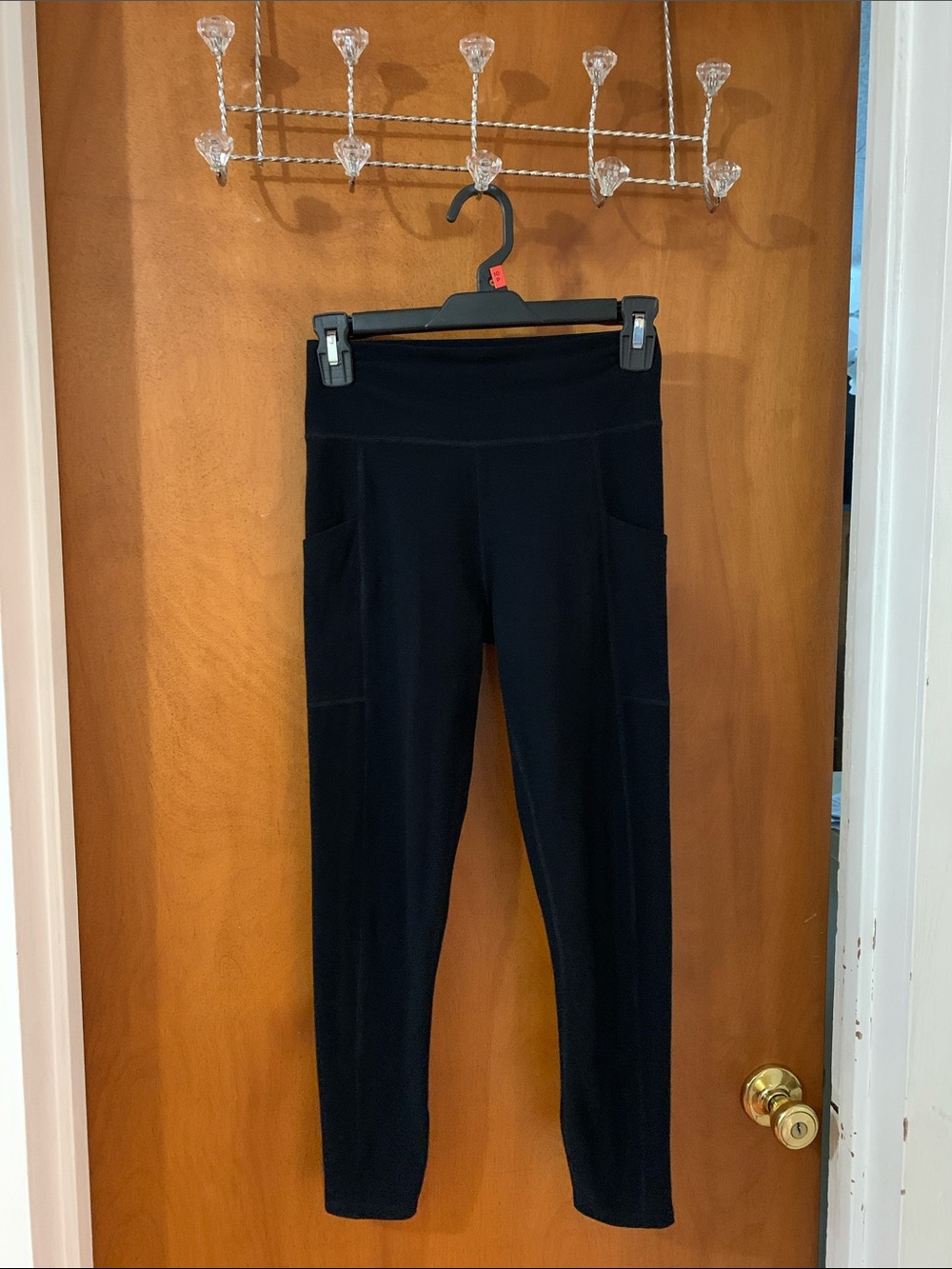 Abercrombie Supersoft Pocket Legging - Black